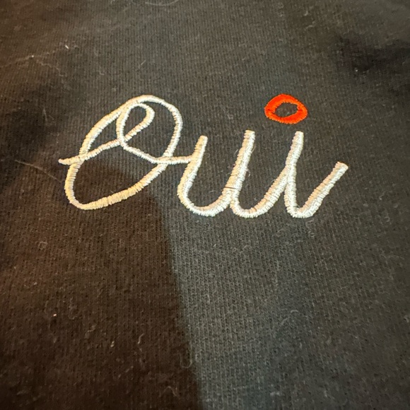 Clare V Oui Ruffle sweatshirt - Picture 6 of 9